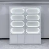 Beauty Clinic Skincare Showcase with Storage Shelves thumbnail 3