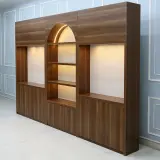 Curved Top Cabinet for Wine Tea & Cigars thumbnail 5