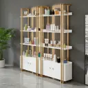 Minimalist Lighted Display Shelf for Beauty Salon thumbnail 3