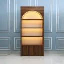 Curved Top Cabinet for Wine Tea & Cigars thumbnail 3