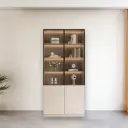 Modern Light Luxury Glass Display Cabinet thumbnail 1