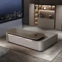 Modern Executive Desk – Minimalist President Office Furniture thumbnail 1