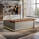 Light Luxury Desks Elevate Your Workspace with Premium Style thumbnail 1