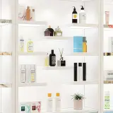 Minimalist Glossy Skincare Display Showcase thumbnail 10