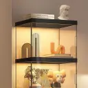 Luxury Modular Storage Cabinet with Grid Shelves thumbnail 12