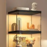 Luxury Modular Storage Cabinet with Grid Shelves thumbnail 12