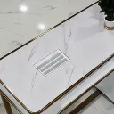 Modern Marble Manicure Desk with Vacuum Drawers thumbnail 9