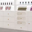 Tall Nail Salon Display Cabinet for Cosmetics thumbnail 12