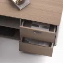 Office Rounded Edge Executive Desk - Maoters thumbnail 9