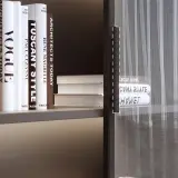 Bookcase with Glass Doors for Display Storage thumbnail 25