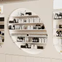 Curved Multi-Tier Display Cabinet for Salon thumbnail 12