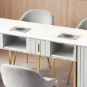 Multi-Seat Marble Manicure Desk Set thumbnail 11