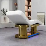 Electric Gold Stainless Steel Bed for Massage & Tattoo thumbnail 3