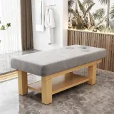 Wide Solid Wood Massage Table for Salon & Spa thumbnail 3