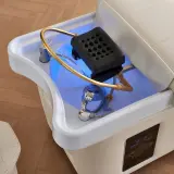 Professional Spa Shampoo Bed with Water Recycling and Steam Function thumbnail 8