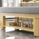 Wide Solid Wood Massage Table for Salon & Spa thumbnail 7