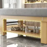 Wide Solid Wood Massage Table for Salon & Spa thumbnail 7