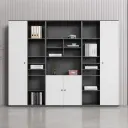 Open Compartment File Cabinet for Storage - Maoters thumbnail 2