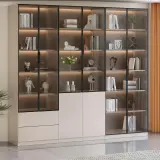 Modern Light Luxury Glass Display Cabinet thumbnail 2