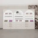 Tall Nail Salon Display Cabinet for Cosmetics thumbnail 4