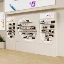 Curved Multi-Tier Display Cabinet for Salon thumbnail 3