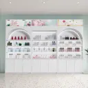 Barbershop Cosmetic Display Cabinet for Skincare thumbnail 3