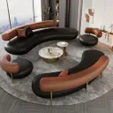 Light Luxury Curved Sofa - Maoters thumbnail 3