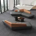 Durable Leather Sofa with Comfortable Seating thumbnail 2