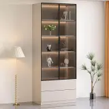 Modern Light Luxury Glass Display Cabinet thumbnail 4