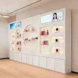 Beauty Salon Lacquer Cosmetic Display Cabinet thumbnail 4