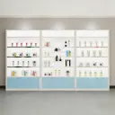 Minimalist Glossy Skincare Display Showcase thumbnail 4