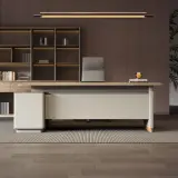 Office Rounded Edge Executive Desk - Maoters thumbnail 4