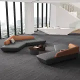 Durable Leather Sofa with Comfortable Seating thumbnail 4