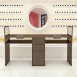Classical Nail Table with High Side Panels and Vacuum thumbnail 1