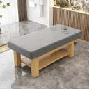 Wide Solid Wood Massage Table for Salon & Spa thumbnail 1