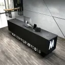 Modern Industrial Office Reception Counter - Maoters thumbnail 3