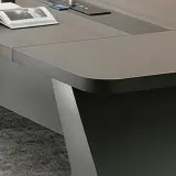 Modern Rectangle Large Conference Table thumbnail 11