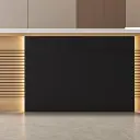 Modern Wood Slat Reception Desk - Maoters thumbnail 9