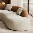 Curved Corner Sofa for Hotel, Office, Beauty Salon & Reception thumbnail 8
