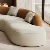 Curved Corner Sofa for Hotel, Office, Beauty Salon & Reception thumbnail 8