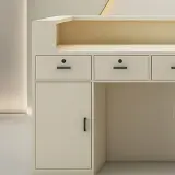 Light Luxury Beige Reception Desk - Maoters thumbnail 10