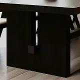 Black Solid Wood Conference Table thumbnail 11