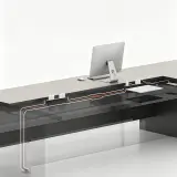 Thickened Long Conference Table thumbnail 8
