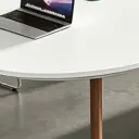 Modern Large Oval Office Conference Table - Maoters thumbnail 11
