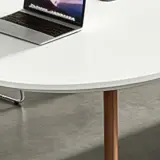 Modern Large Oval Office Conference Table - Maoters thumbnail 11