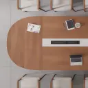 Solid Wood Commercial Conference Table - Maoters thumbnail 7
