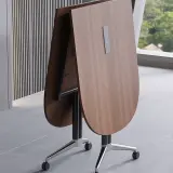 Modern Simple Oval Conference Table - Maoters thumbnail 8