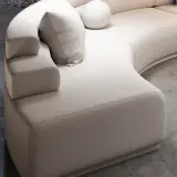 Luxury Modern Style Curved Sofa thumbnail 7