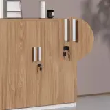 Modern Tiered Lockable Storage Cabinet - Maoters thumbnail 16
