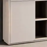 Contemporary Office Bookcase and Display Cabinet Combo thumbnail 9